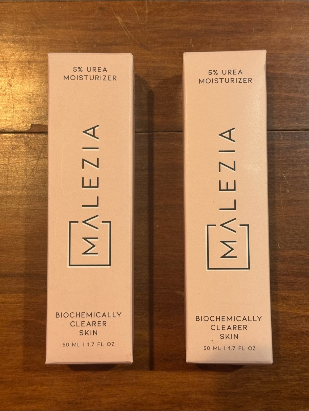 NIP 2 Malezia 1.7 oz Tubes 5% Urea Moisturizer Factory Sealed Biochemically NEW!